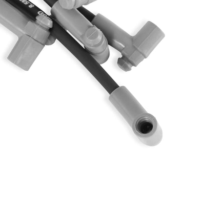 Wire Set, Black, BB Chevy, L.P. Dist. - Black Super Conductor Big Block Chevy