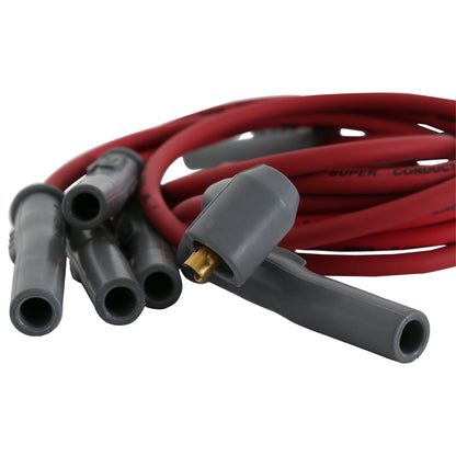 Super Conductor Spark Plug Wire Set, Chrysler  318-360, Socket - Photo - Close Up Right
