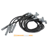 Wire Set,SC,Blk,Ford,302/351W,77-93,HEI - Black Super Conductor Ford 302, 351W, HEI