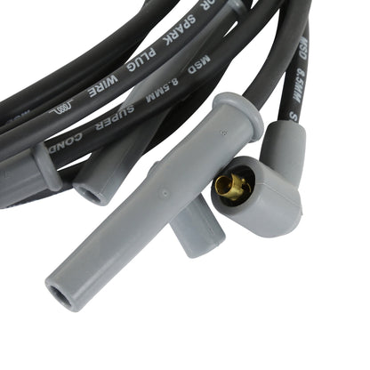 Wire Set,SC,Blk,Ford,302/351W,77-93,HEI - Black Super Conductor Ford 302, 351W, HEI