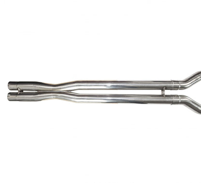 Échappement Cat-Back 2-3/4" (OEM) x 3" - Cat-Back 3" en acier inoxydable avec embouts en acier inoxydable. Pour Challenger 6.1L (2008-2014). Se connecte à l'origine.