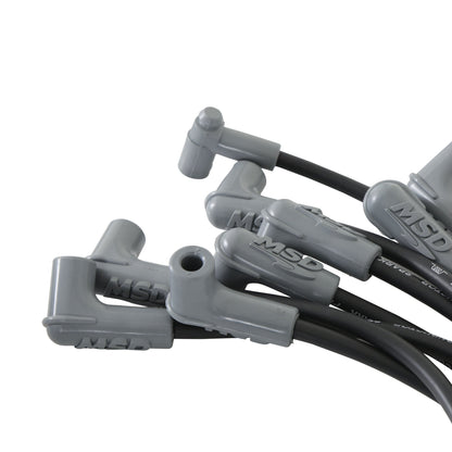 Wire Set, Black, SB Chevy HEI - Black Super Conductor Small Block Chevy, HEI