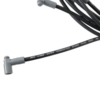 Wire Set, Black, SB Chevy HEI - Black Super Conductor Small Block Chevy, HEI