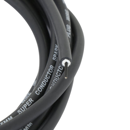 Wire Set, Black, SB Chevy HEI - Black Super Conductor Small Block Chevy, HEI