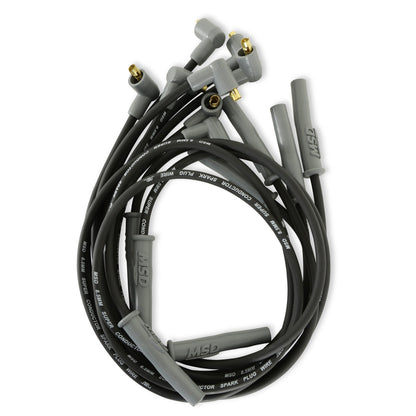 Wire Set, Black, BB Chevy, Socket - Black Super Conductor Big Block Chevy, Socket