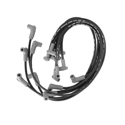 Wire Set, Black, Ford 351C-460, Socket - Black Super Conductor Ford 351C-400, Socket