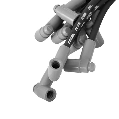 Wire Set, Black, Ford 351C-460, Socket - Black Super Conductor Ford 351C-400, Socket