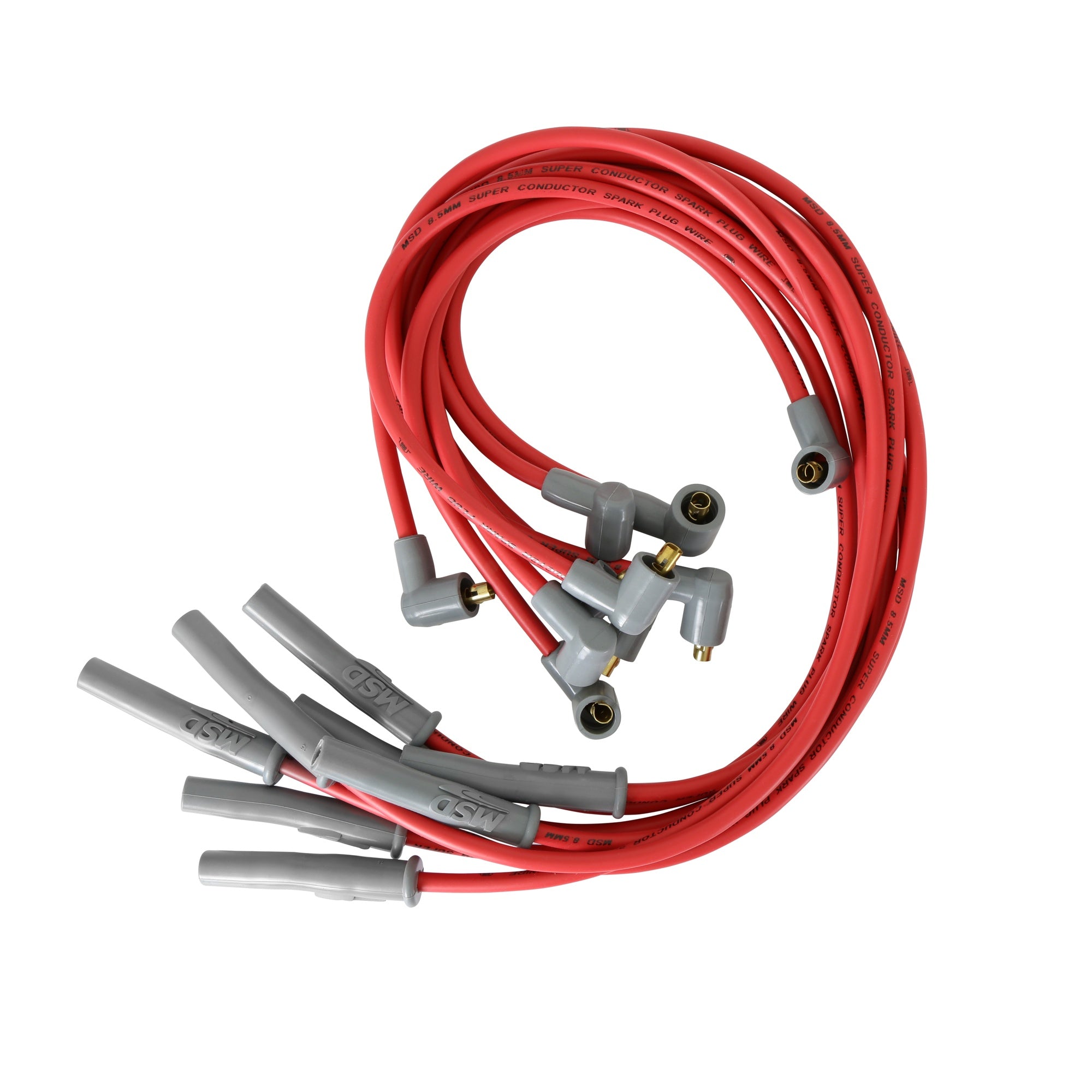 Super Conductor Spark Plug Wire Set Ford 351C-400, Socket - Photo - out of package Right