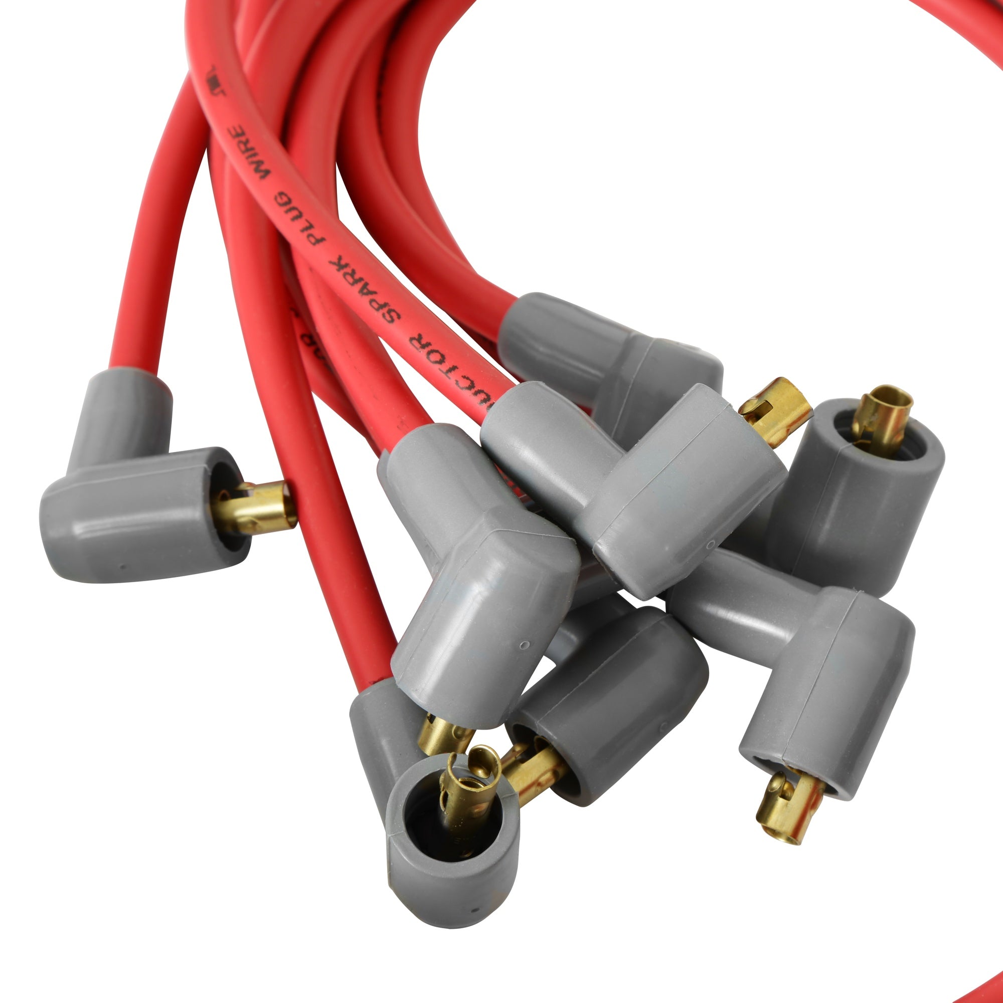 Super Conductor Spark Plug Wire Set Ford 351C-400, Socket - Photo - out of package Back