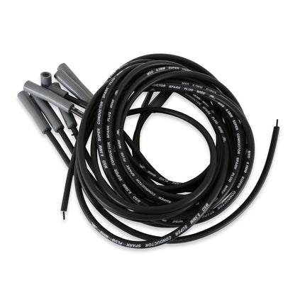 Single Hemi Wire Set, Super Conductor 8.5mm Wire Set, Black - Photo - Primary Front