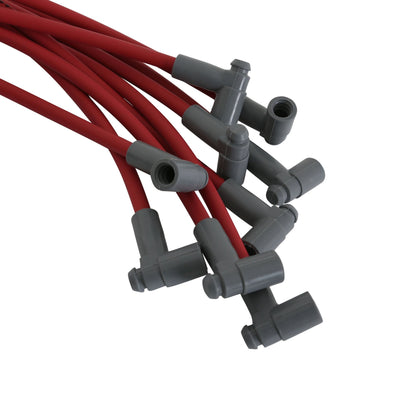 WIRE SET,8.5, CHEVY SPRINTCAR,CLOSE FIT - Red Super Conductor Wire Set, Chevy Sprint Car