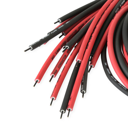 Jeu de câbles, 8,5 mm, double connecteur Hemi, Pro - Jeu de câbles Hemi double connecteur, conducteur rouge et noir 8,5 mm