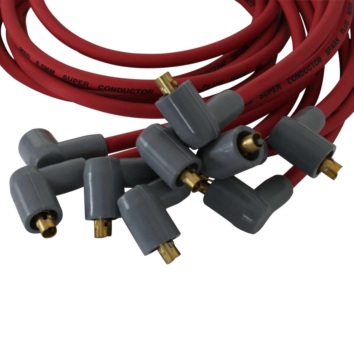 Super Conductor Spark Plug Wire Set,Big Block Chevy, Socket Dist. Cap - Photo - out of package Back