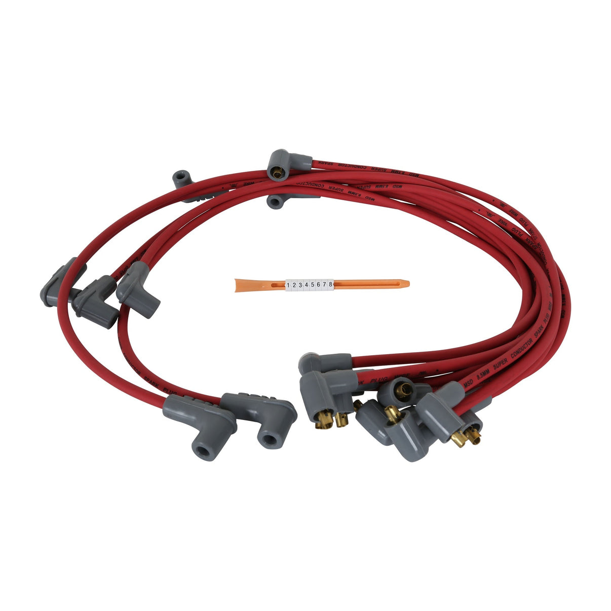 Super Conductor Spark Plug Wire Set,Big Block Chevy, Socket Dist. Cap - Photo - Close Up Right