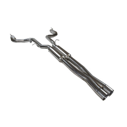 2-3/4"(OEM) x 3" Cat-Back Exhaust - 3" SS Cat-Back For OEM Tips. 2015-2018 Challenger 6.4L.  Connects to OEM.