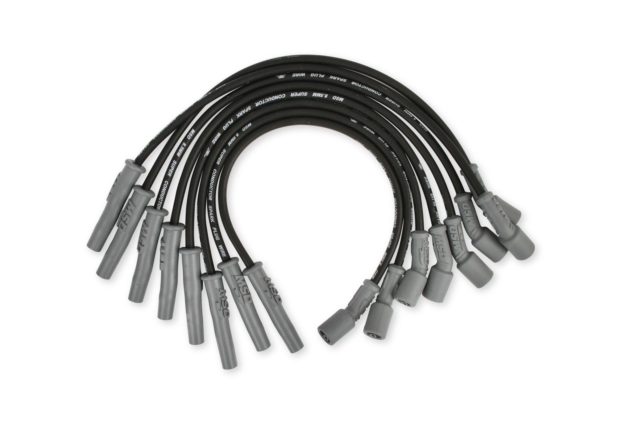 MSD Ford Raptor 6.2L V8 Black Wire Set - Photo - out of package Bottom