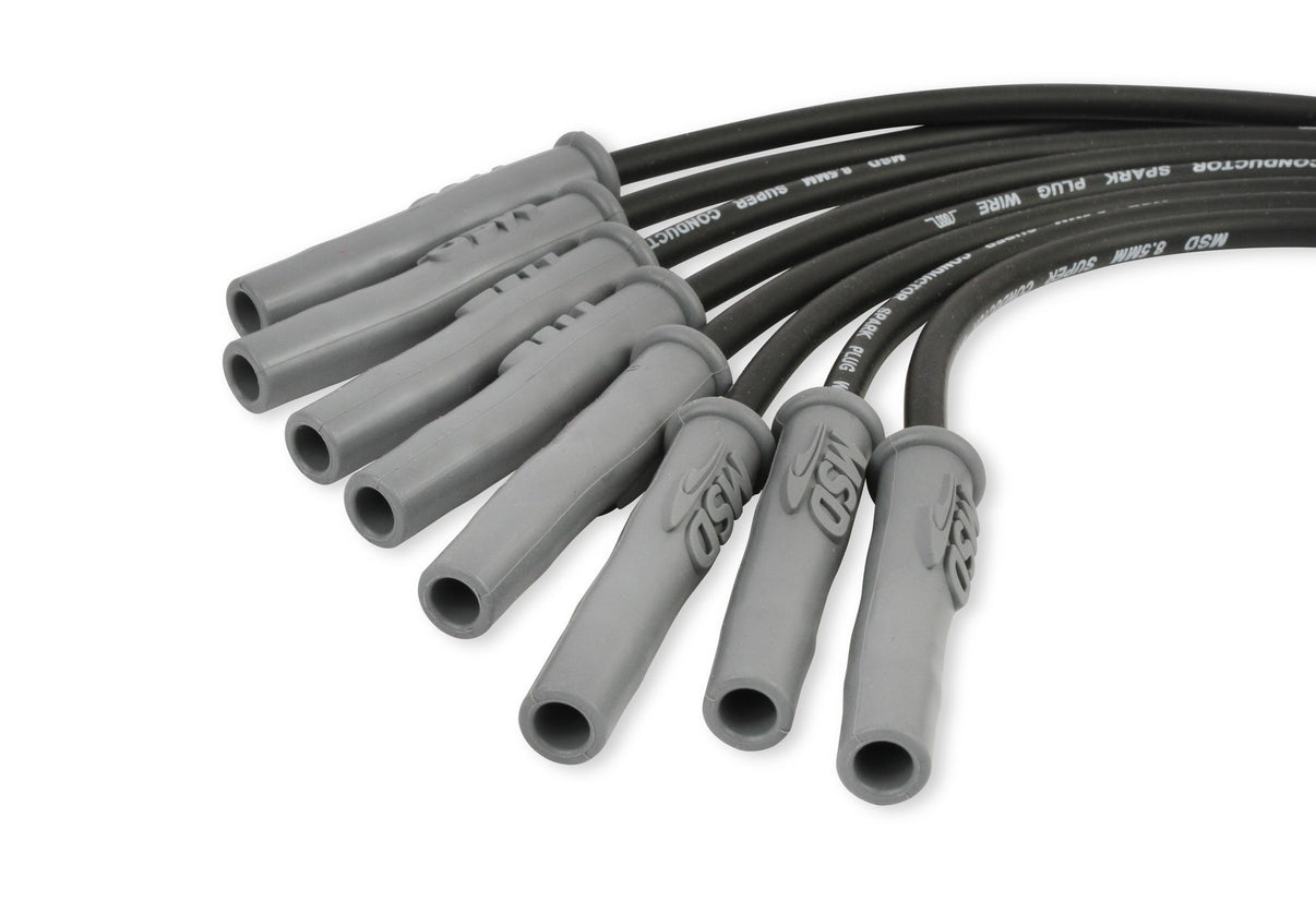 MSD Ford Raptor 6.2L V8 Black Wire Set - Photo - out of package Angle
