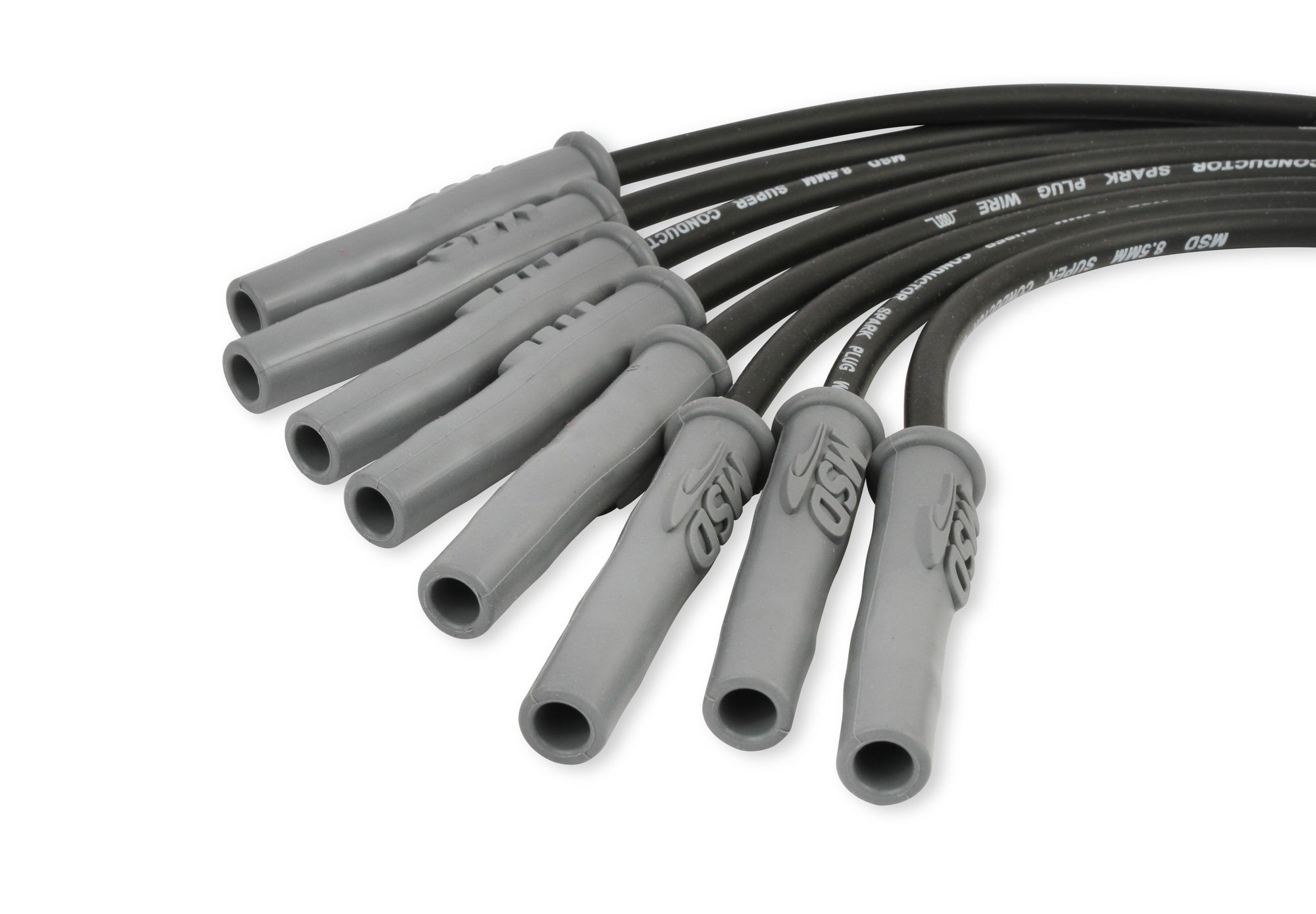 MSD Ford Raptor 6.2L V8 Black Wire Set - Photo - out of package Angle