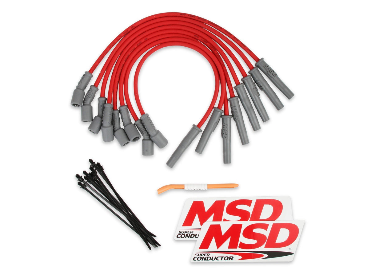 MSD Ford Raptor 6.2L V8 Red Wire Set - Photo - Primary Front