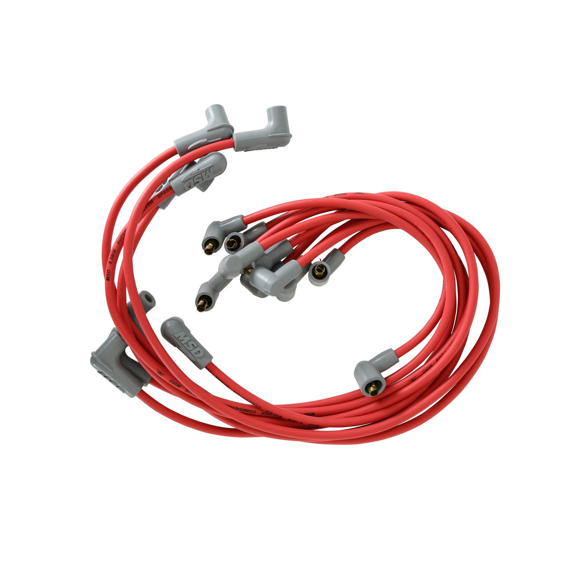 Super Conductor Spark Plug Wire Set ,Small Block Chevy, Socket Dist. Cap - Photo - out of package Right