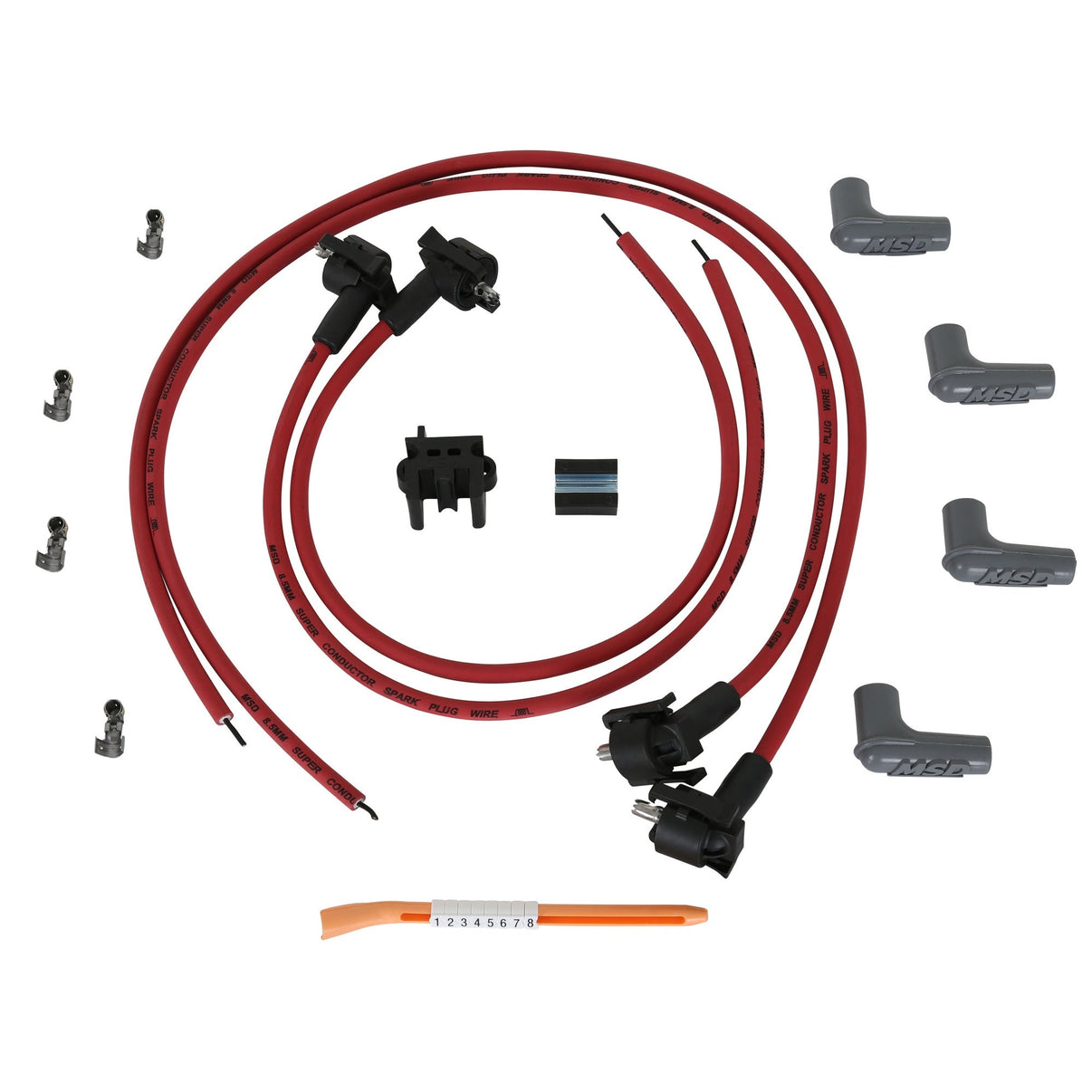 Super Conductor Spark Plug Wire Set, 4 Cylinder Midget - Photo - Primary Front