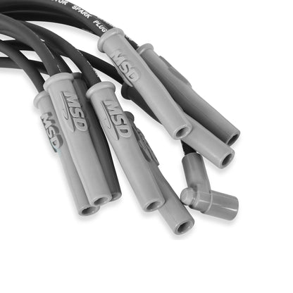 Faisceau de câbles noir pour moteurs Big Block Chevy (à partir de 1975), allumage électronique (HEI) - Câble conducteur noir pour moteurs Big Block Chevy (à partir de 1975), allumage électronique (HEI)