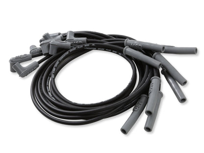 Wire Set, SC Black, Gen III LS-1/6, Univ - Universal Super Conductor Spark Plug Wire Set LS Engines