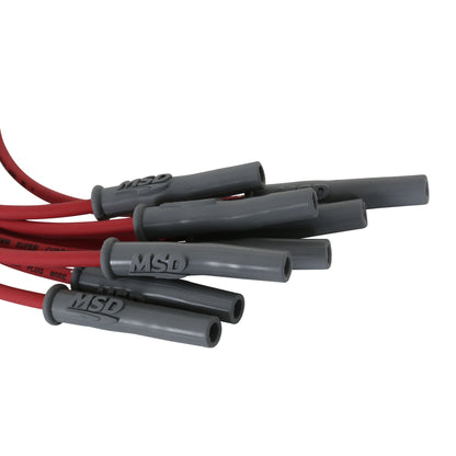 Super Conductor Spark Plug Wire Set, Chevy Pickup, '96-'99,Dually w/454 - Photo - out of package Top