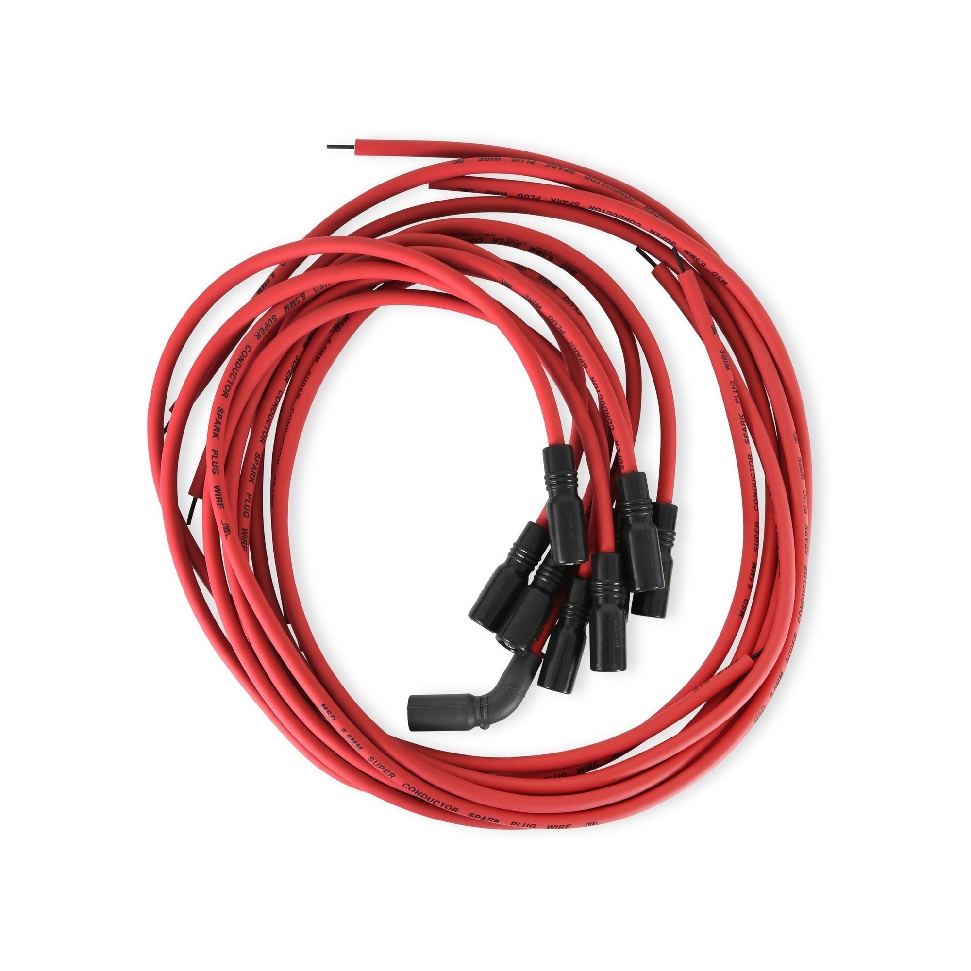 Super Conductor Spark Plug Wire Set, Univ. Chevy LT1 w/straight boot - Photo - Primary Front