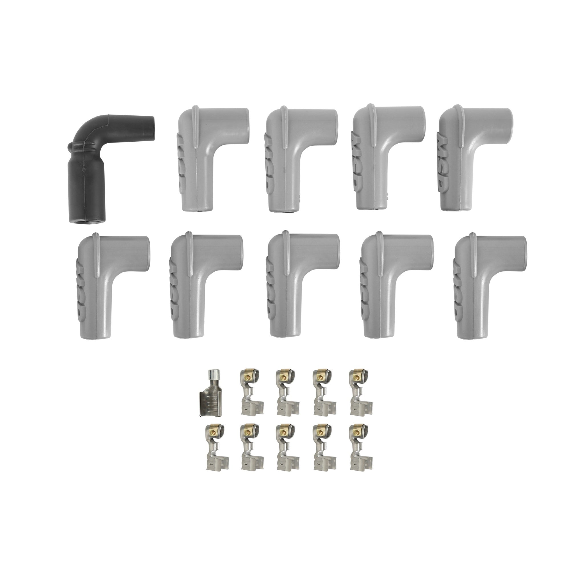 Super Conductor Spark Plug Wire Set, Univ. Chevy LT1 w/straight boot - Photo - out of package Top