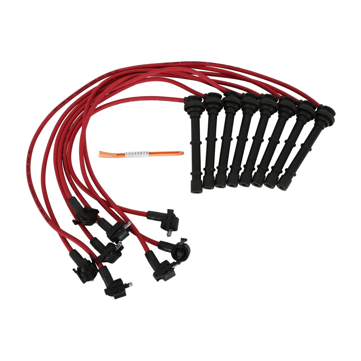 Super Conductor Spark Plug Wire Set, '96-'97 Mustang Cobra, 4.6L - Photo - Primary Front
