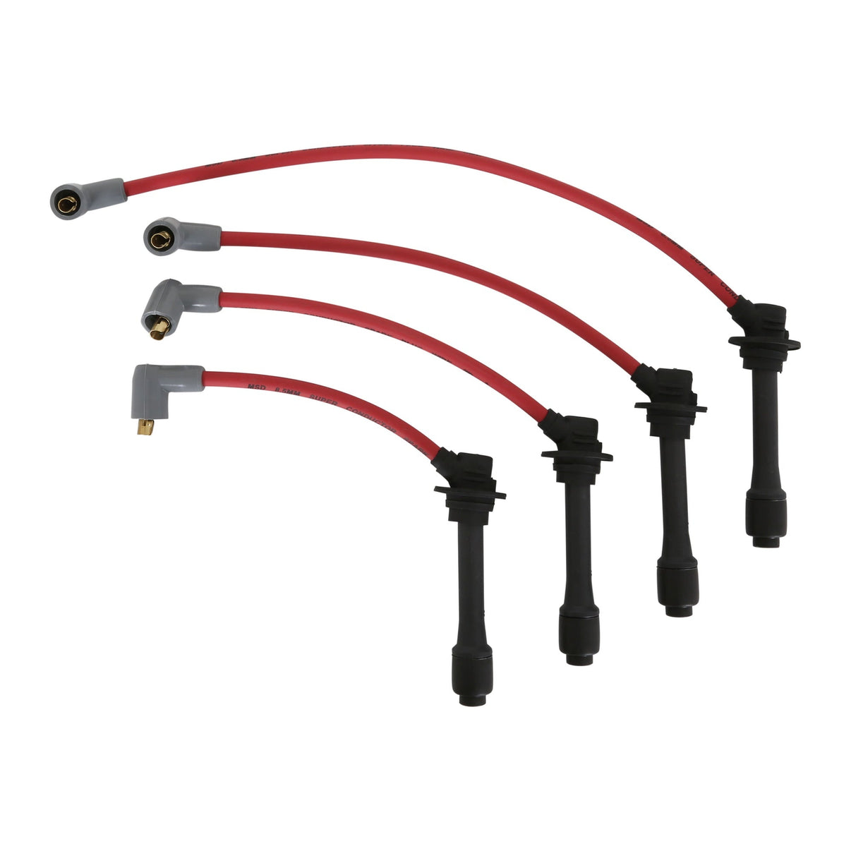 Wire Set, SC Red, '90-'00 Mazda Miata, 1.6L/1.8L 4 Cyl. - Photo - Close Up Back