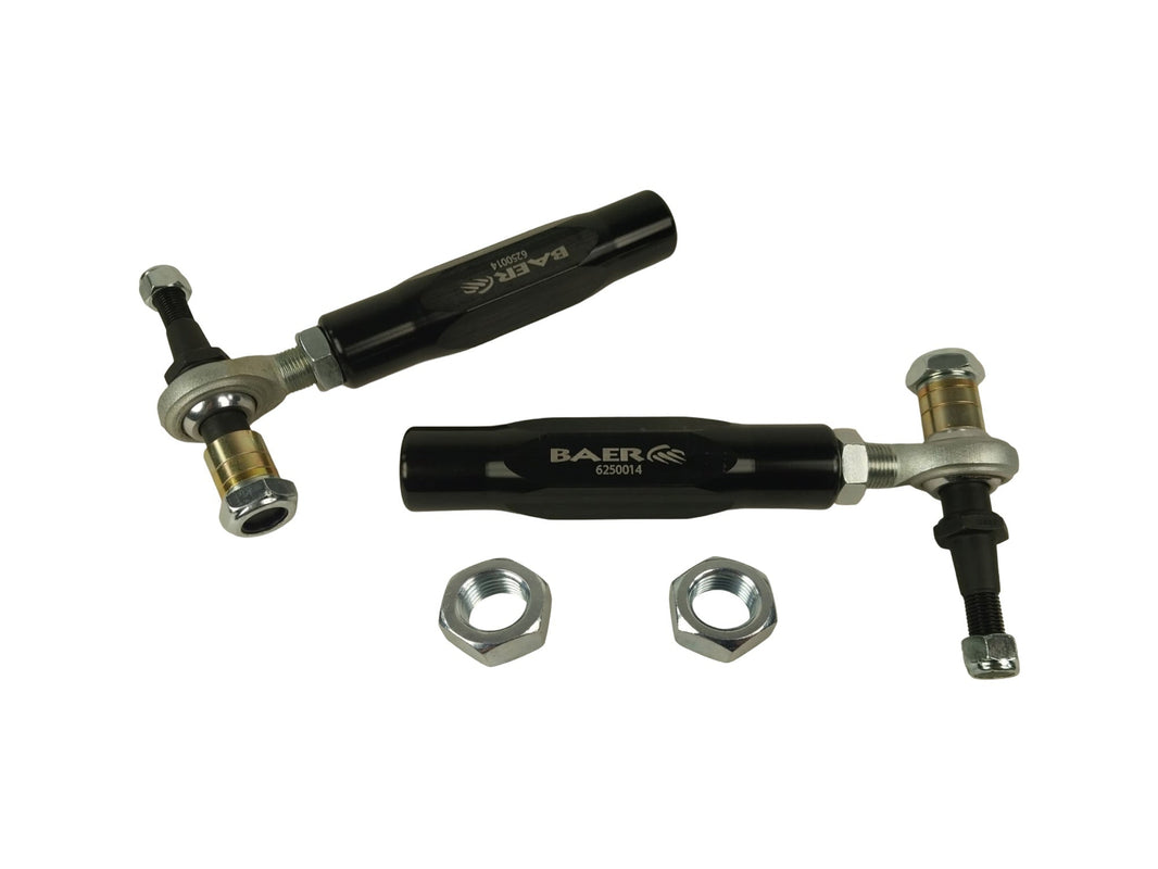 Bump Steer Adj Kit, Frt - Baer Brakes Tracker Tie Rod/Bump Steer Kit