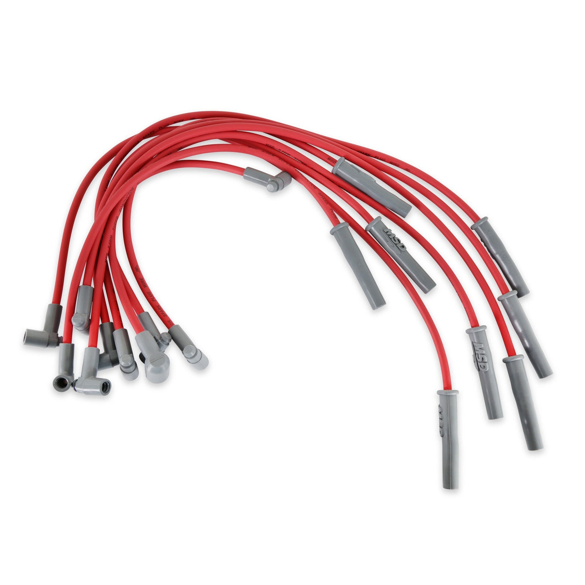 Super Conductor Spark Plug Wire Set, 318-360 HEI, for MSD Distributor - Photo - out of package Left