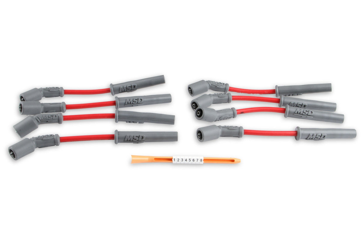 Super Conductor Spark Plug Wire Set, GM LS1, '97-On, Vette, Camaro - Photo - out of package Left