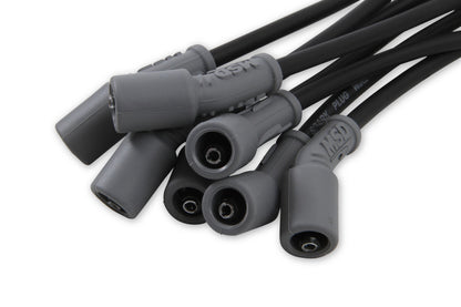 MSD Super Conductor Spark Plug Wire Set - 99-13 GM Truck & SUV - Black - Photo - out of package Angle
