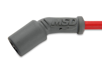 Faisceau de câbles d'allumage MSD Super Conductor pour camions et SUV GM (1999-2013) - Rouge