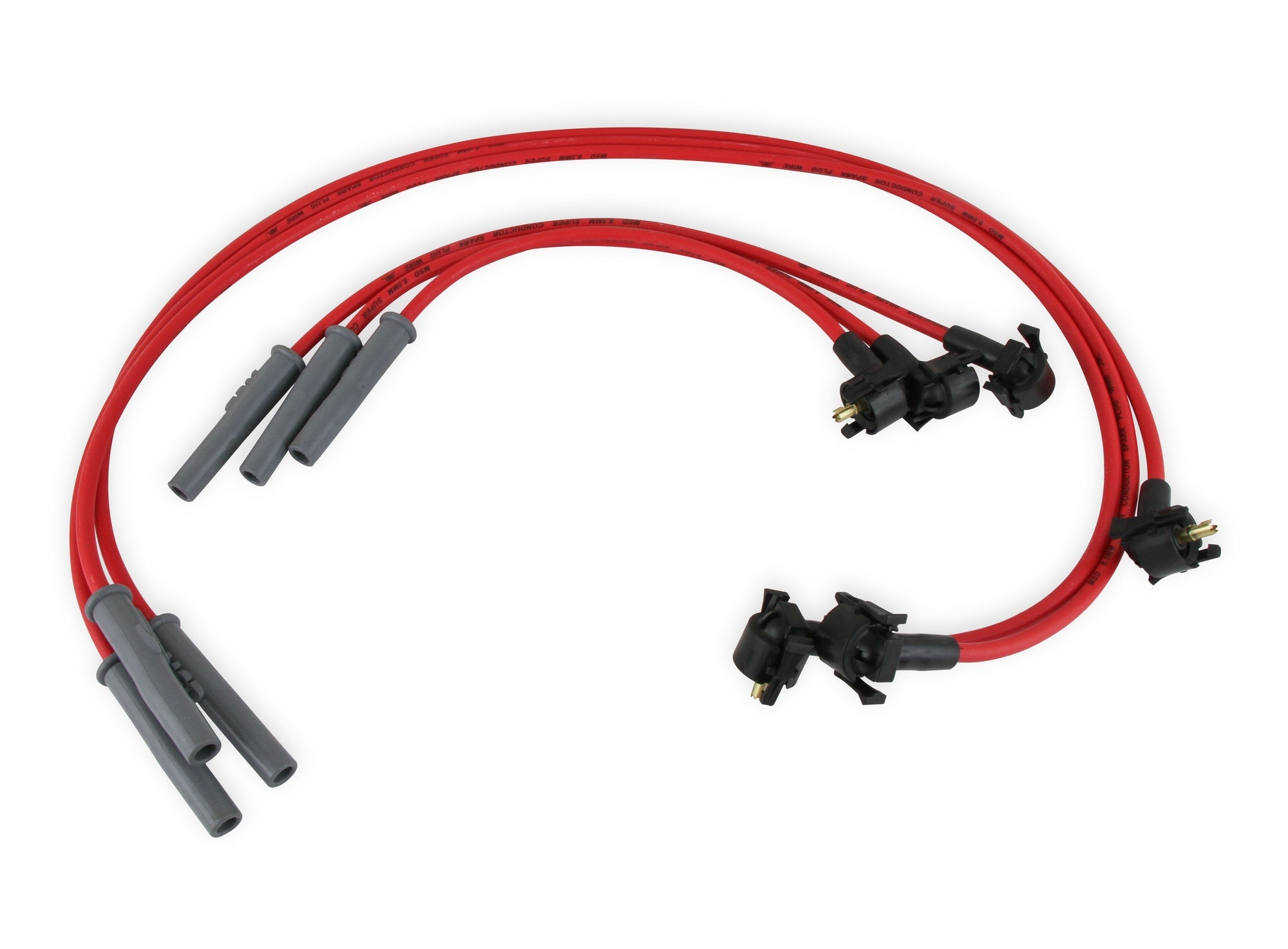 Super Conductor Spark Plug Wire Set, 2000 Ford 3.8L V-6 Mustang - Photo - out of package Right