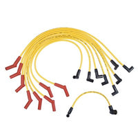 Spark Plug Wire Set - Super Stock Graphite Core 8mm - Ford / Mercury V8 - Yellow
