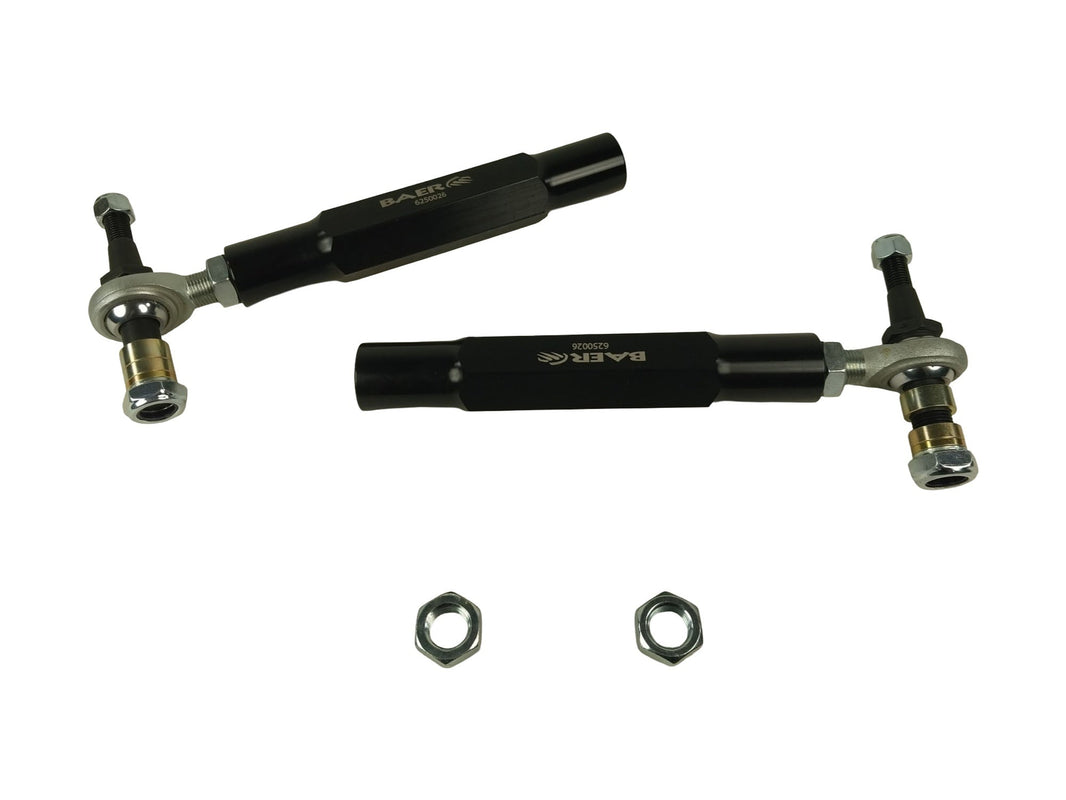 Bump Steer Adj Kit, Frt - Baer Brakes Tracker Tie Rod/Bump Steer Kit