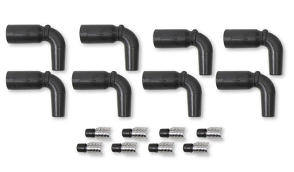 LT1, embouts et bornes à 90 degrés, lot de 8