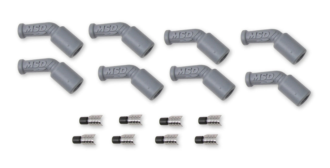 LS1, 45 Degree Boots & Terminals, 8-Pack - Photo - Primary Front