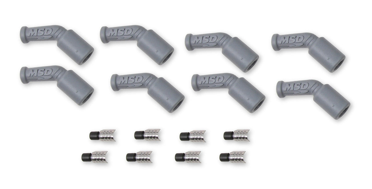 LS1, 45 Degree Boots & Terminals, 8-Pack - Photo - Primary Front