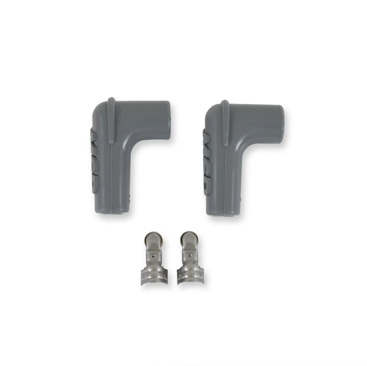 Silicone 90° Spark Plug Boots & Terminals - Photo - out of package Left