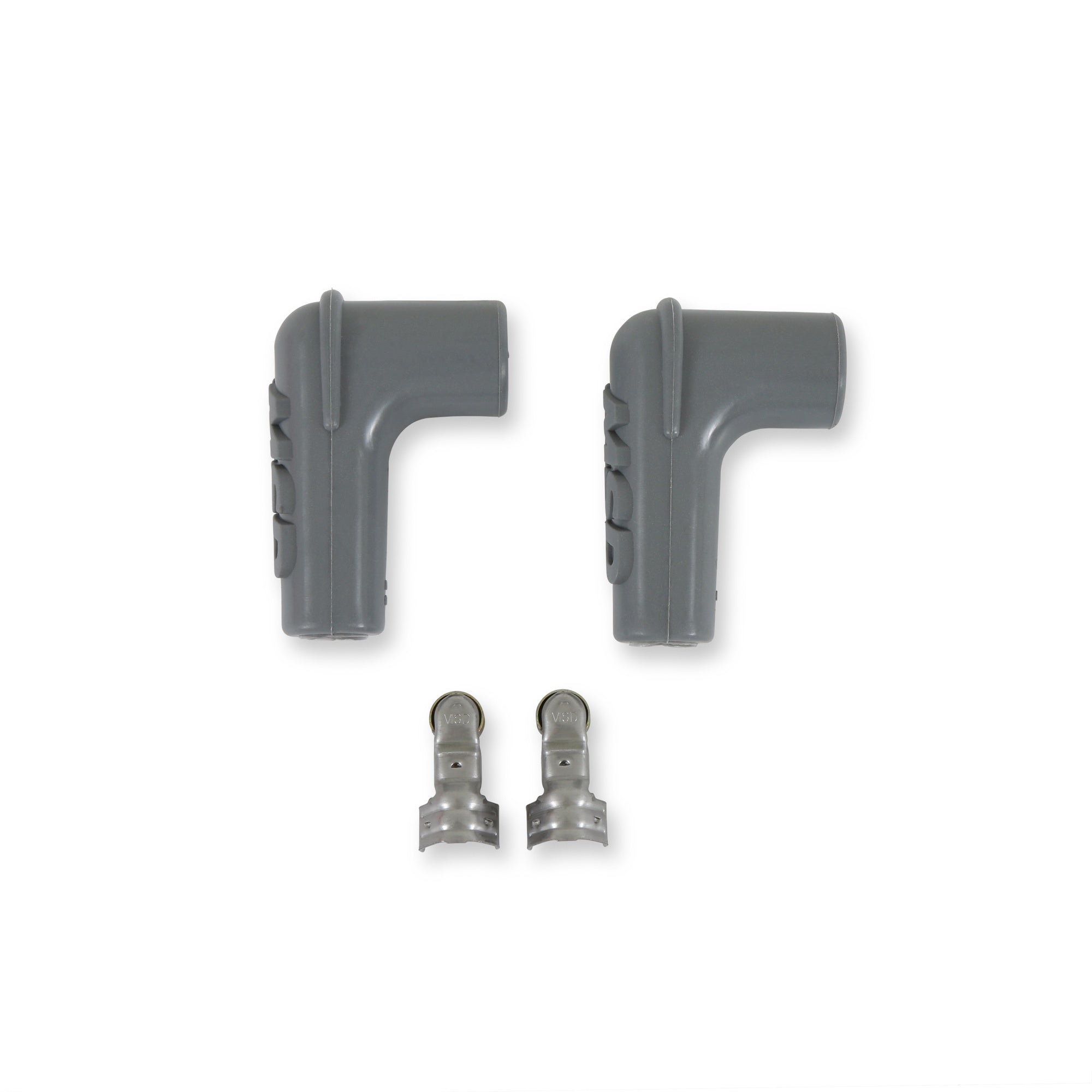 Silicone 90° Spark Plug Boots & Terminals - Photo - out of package Left