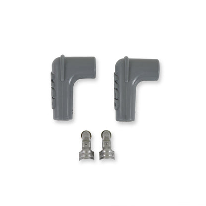 Silicone 90° Spark Plug Boots & Terminals - Photo - out of package Left