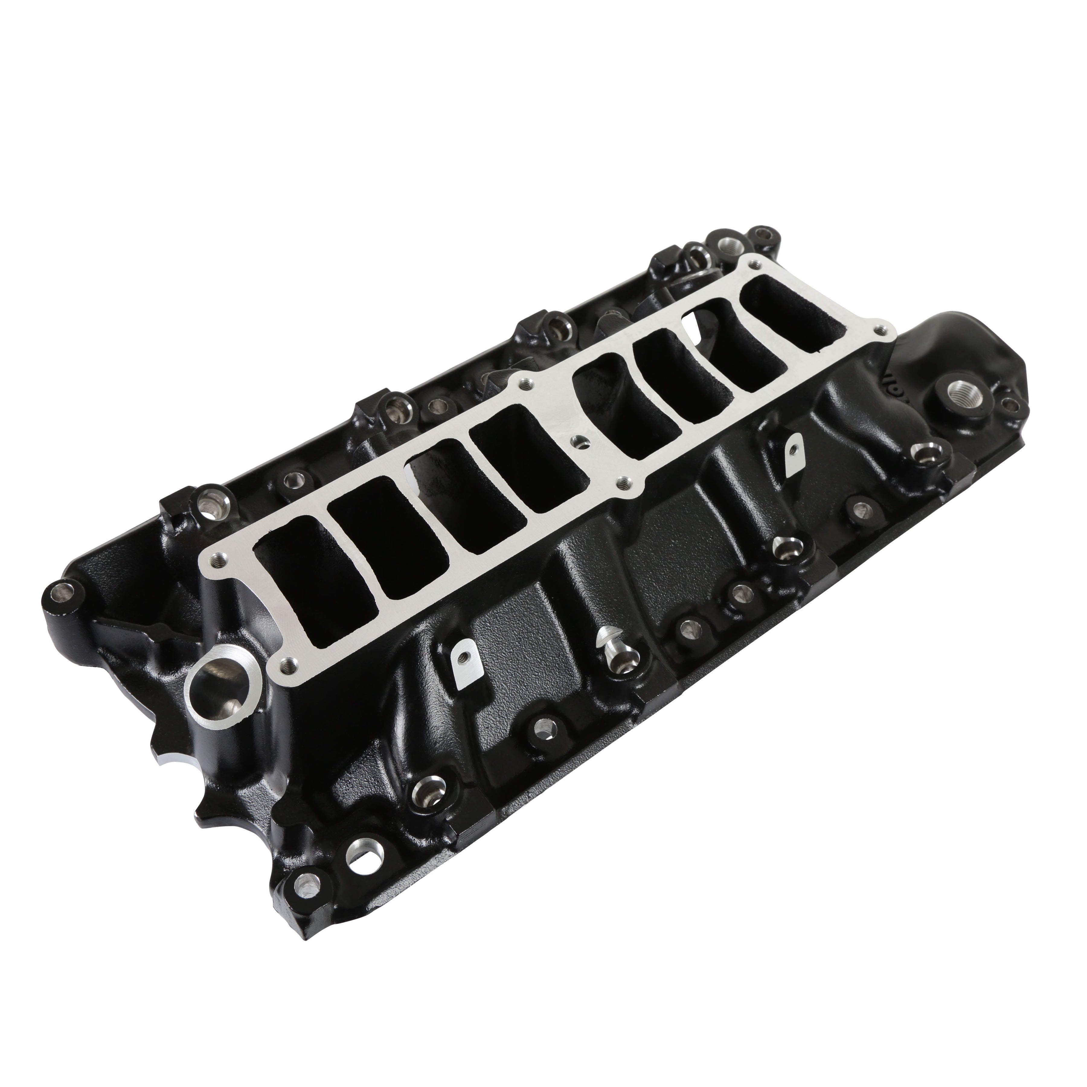 Holley SysteMAX Intake - Ford Small Block V8 - Black Ceramic Coated - Photo - out of package Right