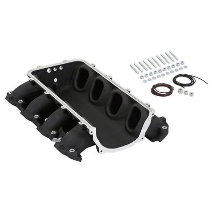 BASE IM, LT LO-RAM, KUN DI, SORT - Holley Ultra Lo-Ram Manifold Base - GM Gen V LT