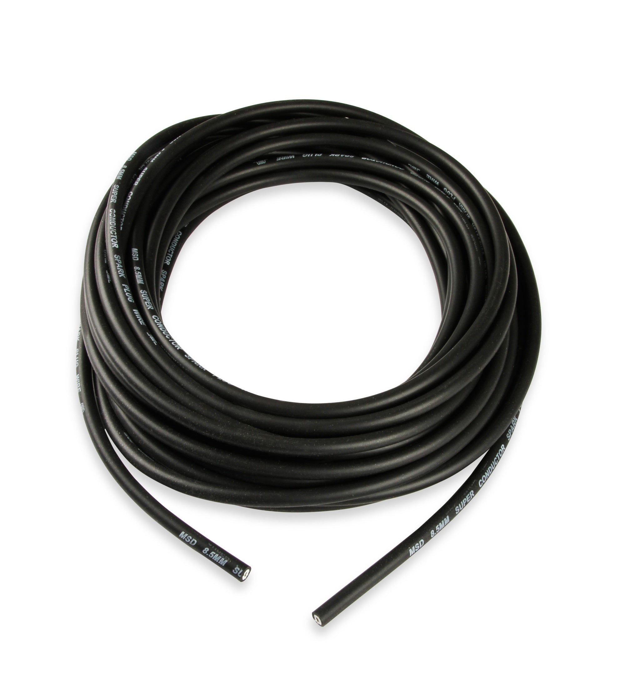 Super Conductor Spark Plug Wire, Black 8.5mm, 50 Ft - Photo - Primary Front