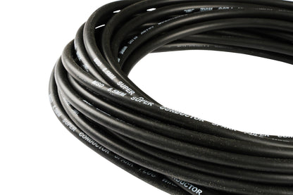 Super Conductor Spark Plug Wire, Black 8.5mm, 50 Ft - Photo - out of package Left
